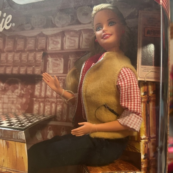 Barbie Cracker Barrel Country Charm Doll with Red and Brown Outfit. - Picture 12 of 12
